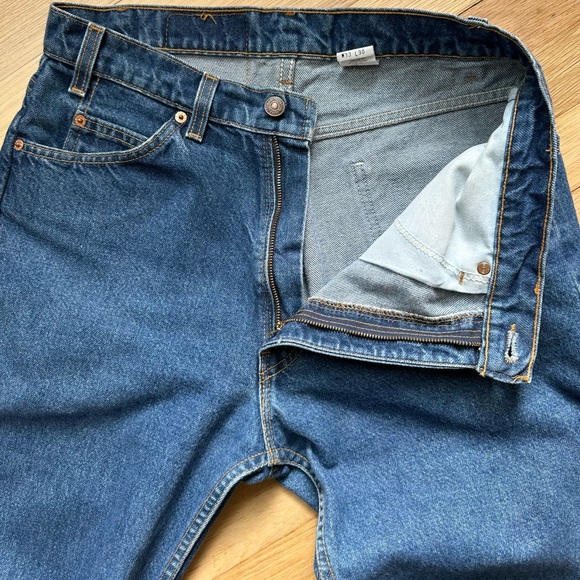 Vintage Levi’s 505 Jeans Orange Tab Straight Leg Regular Fit Men’s 33x30 USA - Picture 8 of 14